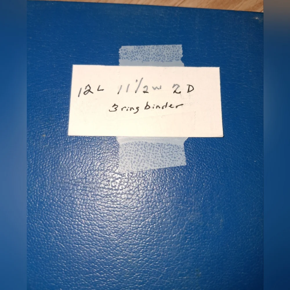 BINDER NOTEBOOK 3 RING PREOWNED